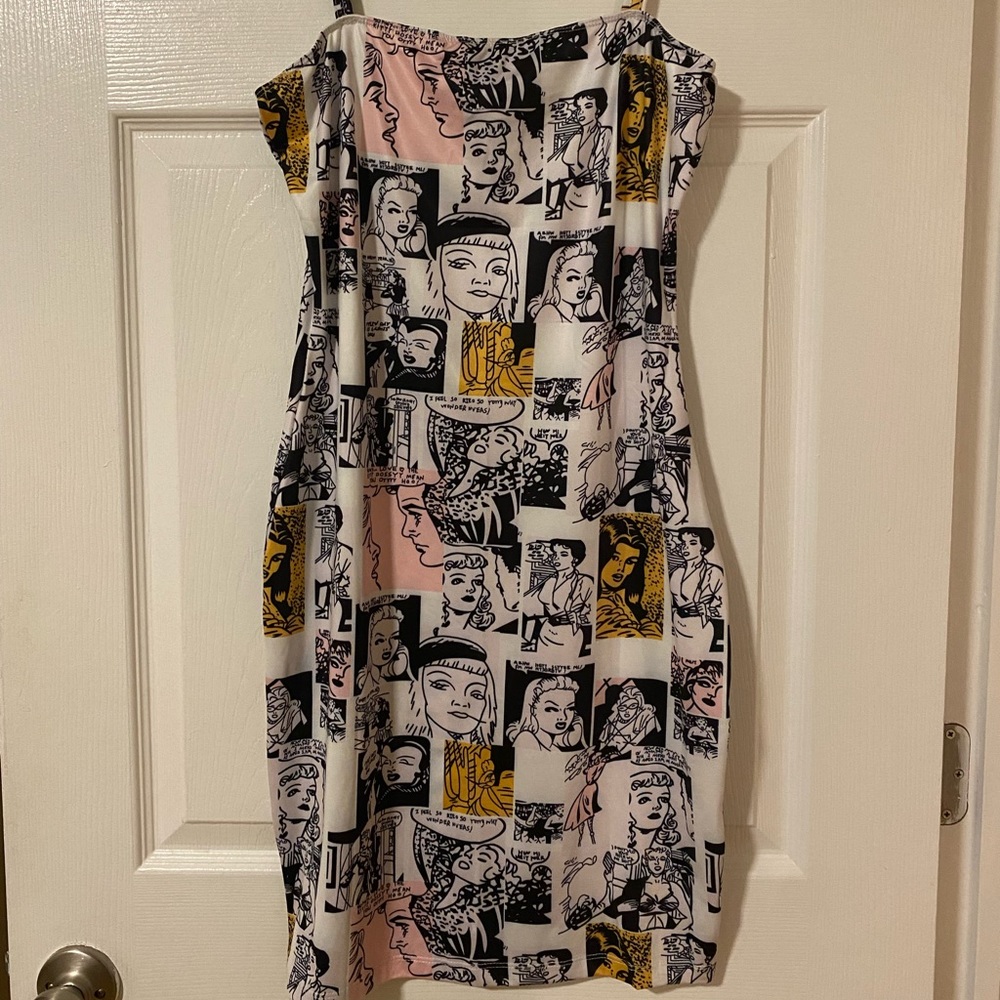 Artsy Body Con Dress